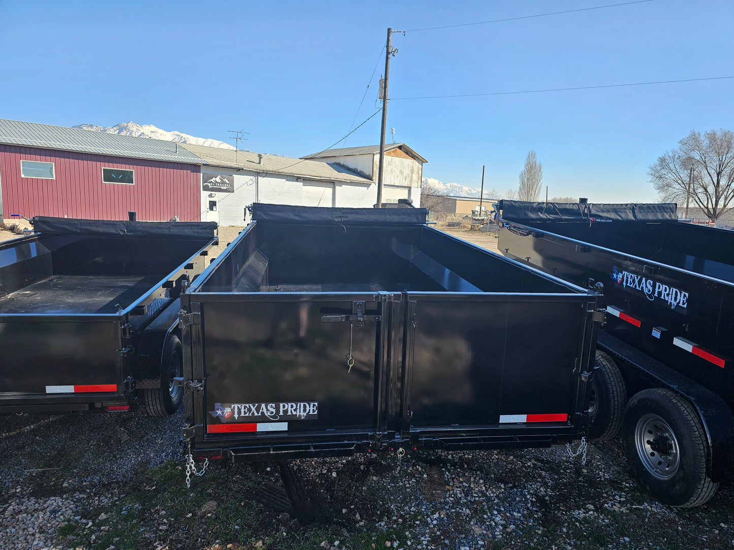 2025 Texas Pride 7x14x3 16k BP Dump