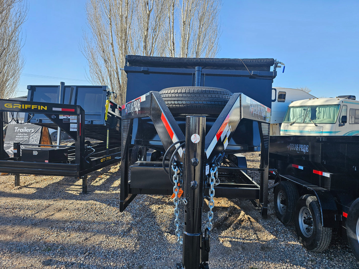2025 Texas Pride 7x16x4 16k GN Dump