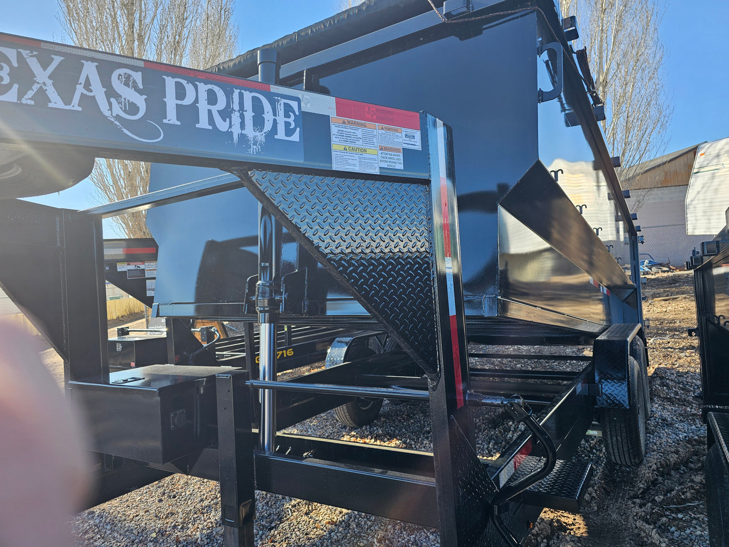 2025 Texas Pride 7x16x4 16k GN Dump