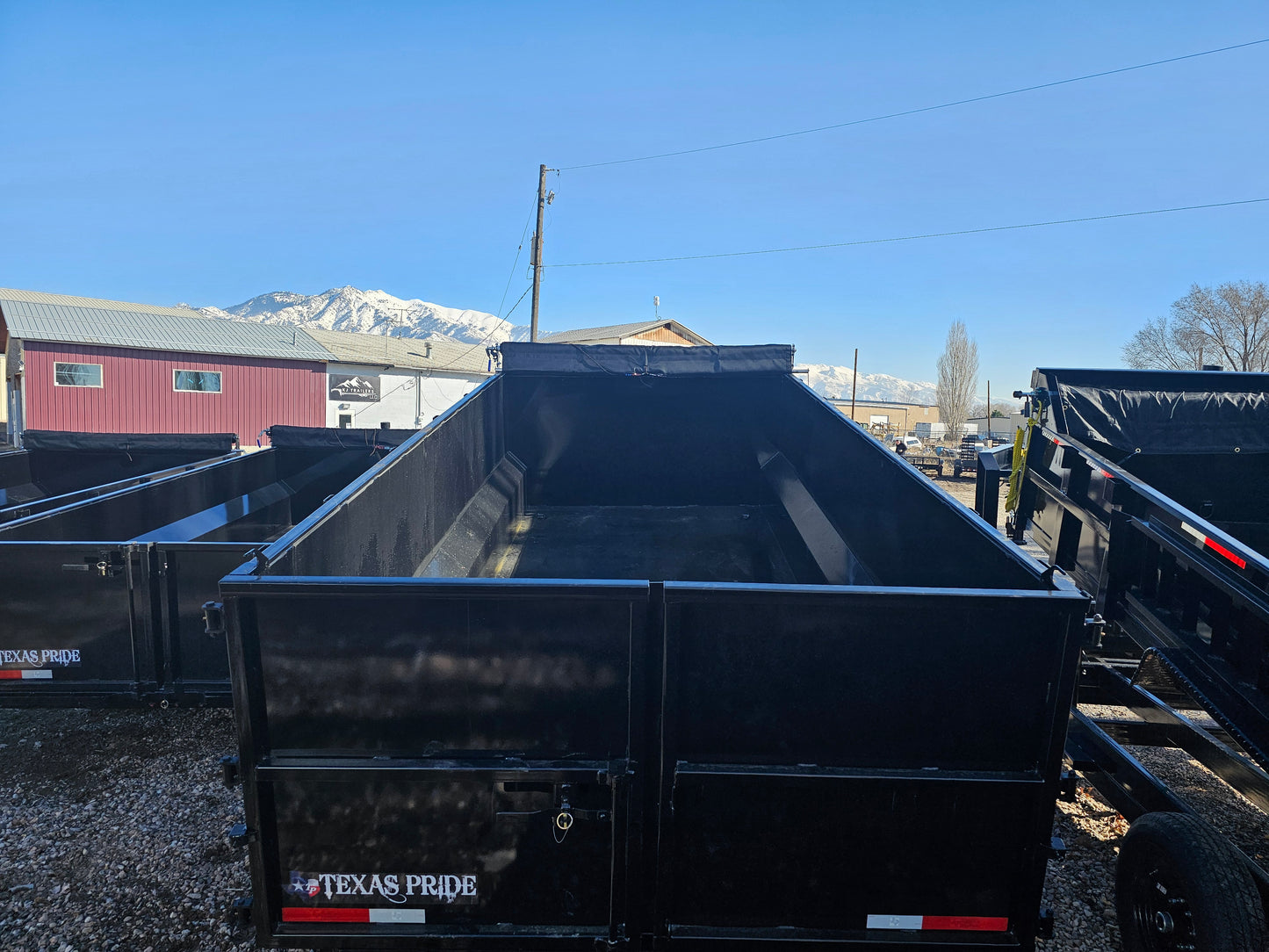2025 Texas Pride 7x16x4 16k GN Dump