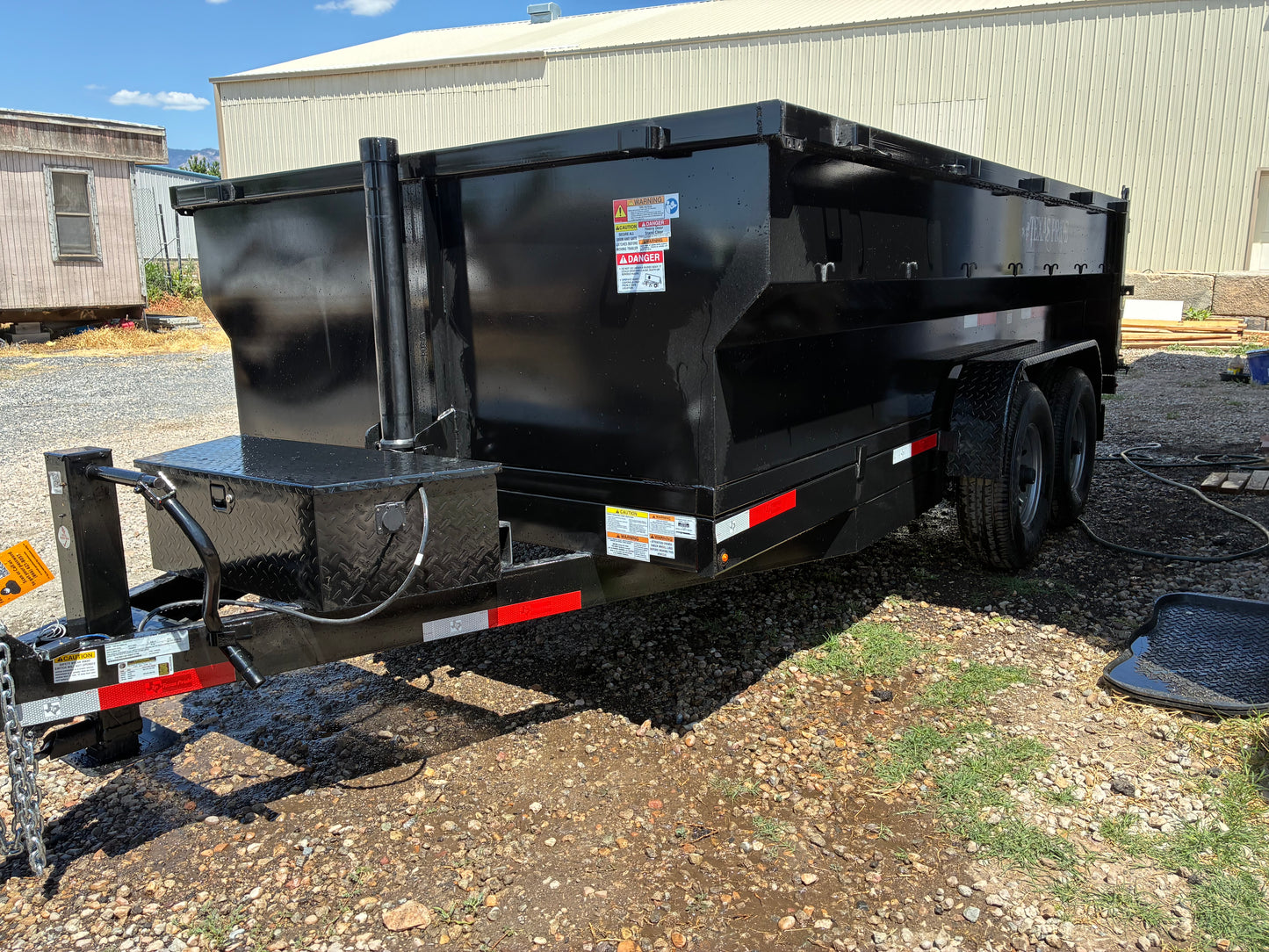 2025 Texas Pride 7x14x3 16k BP Dump