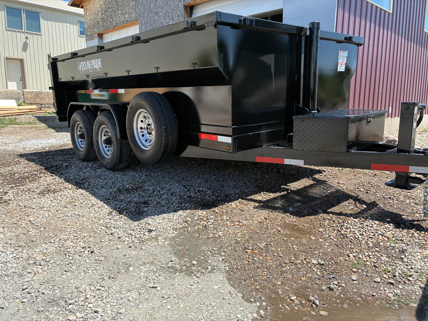 2025 Texas Pride 7x14x3 16k BP Dump