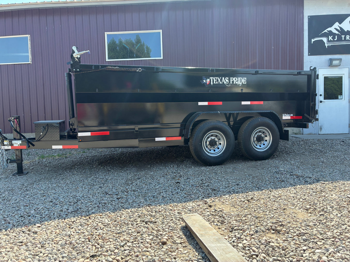 2025 Texas Pride 7x14x3 16k BP Dump