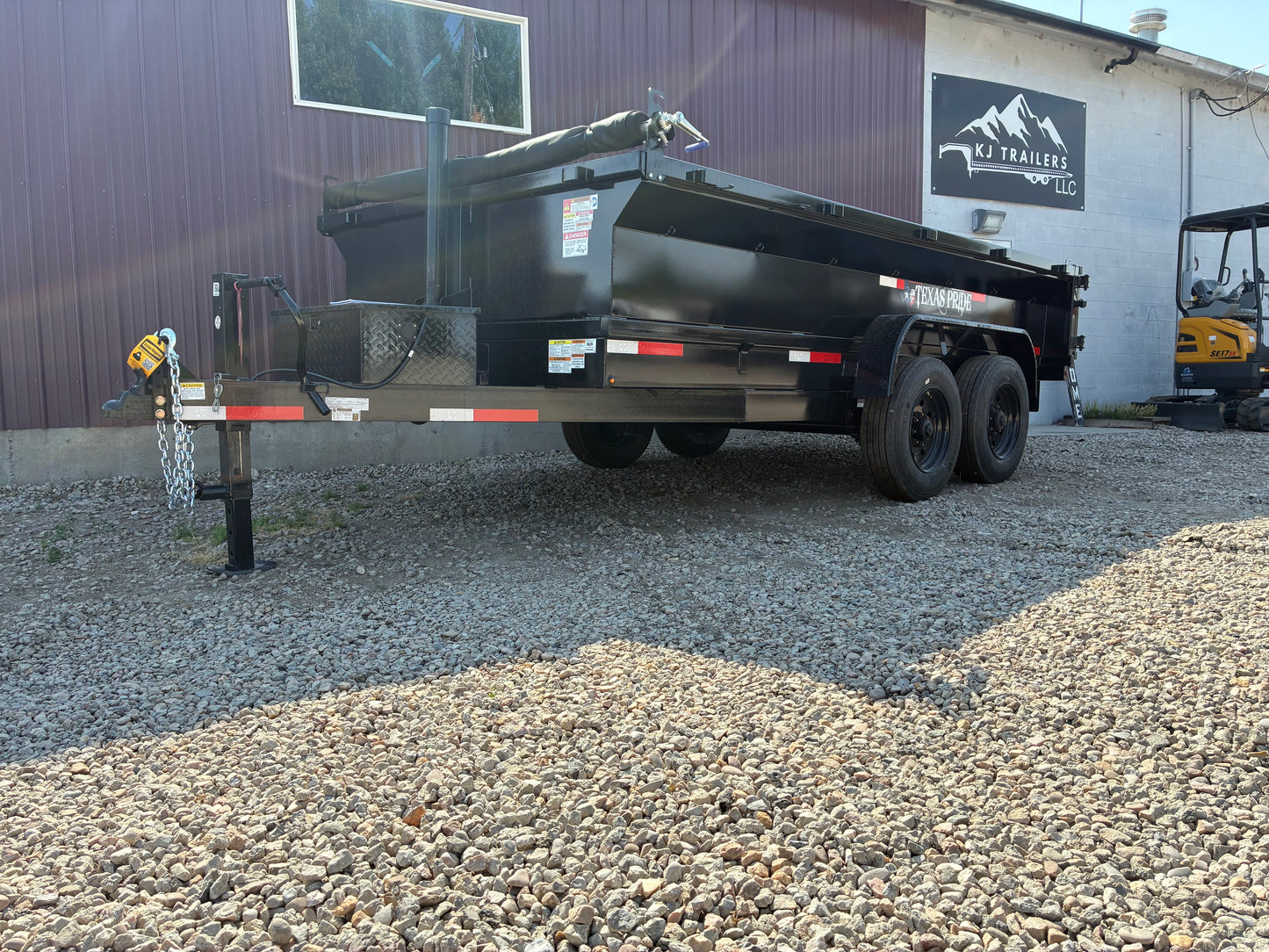 2025 Texas Pride 7x14x2 20k BP CONCRETE SPECIAL