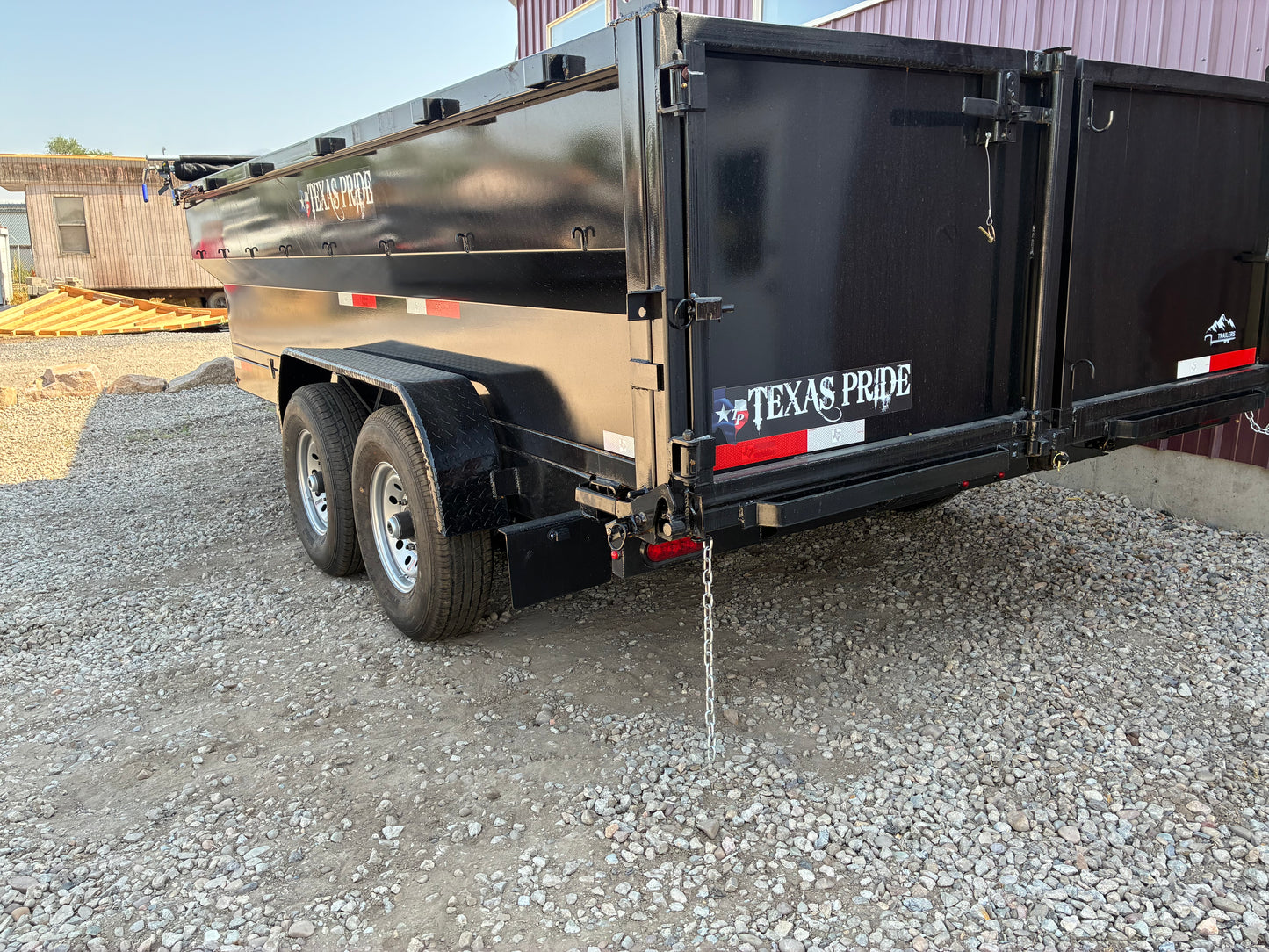 2025 Texas Pride 7x16x3 16k BP Dump