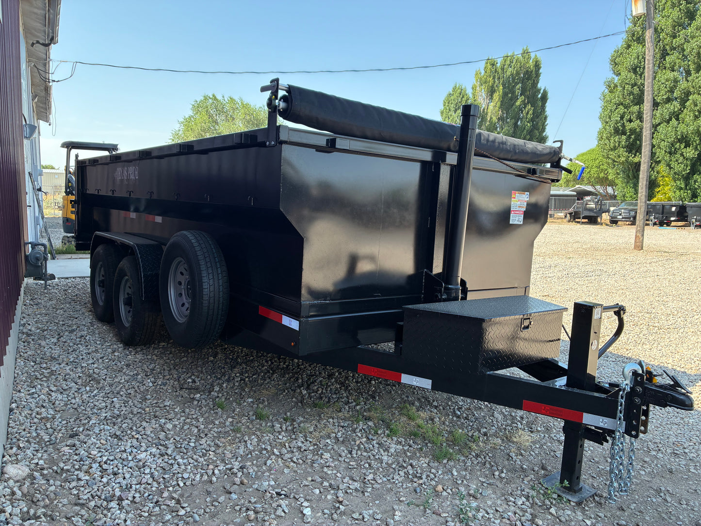 2025 Texas Pride 7x16x3 16k BP Dump