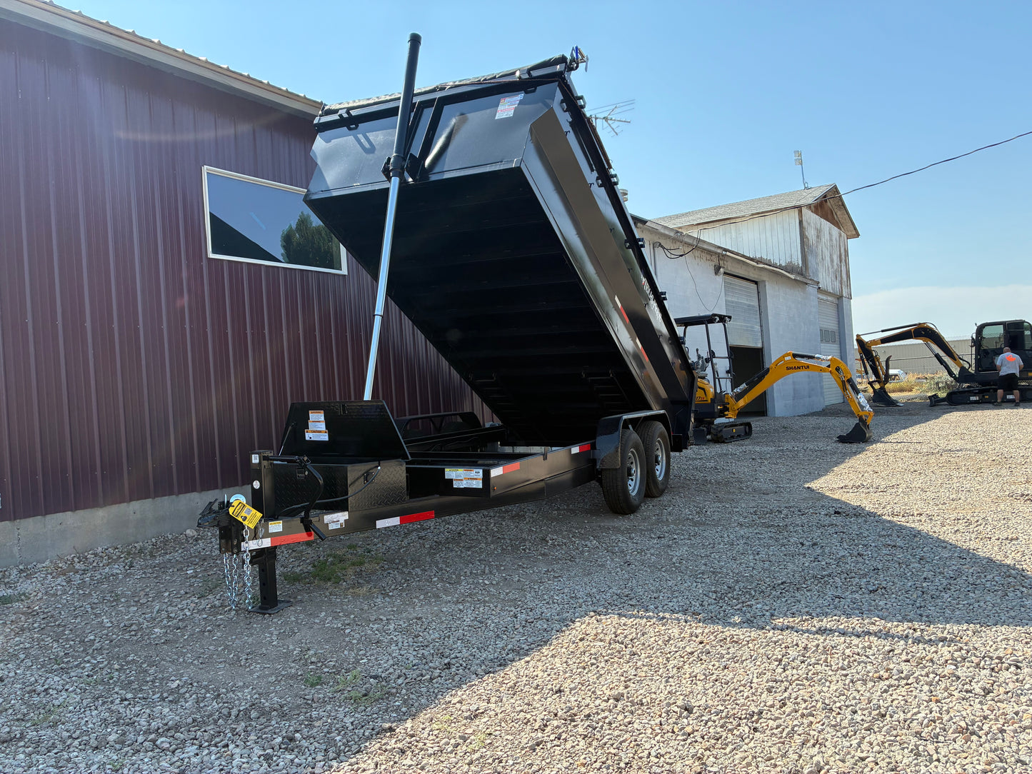 2025 Texas Pride 7x16x3 16k BP Dump