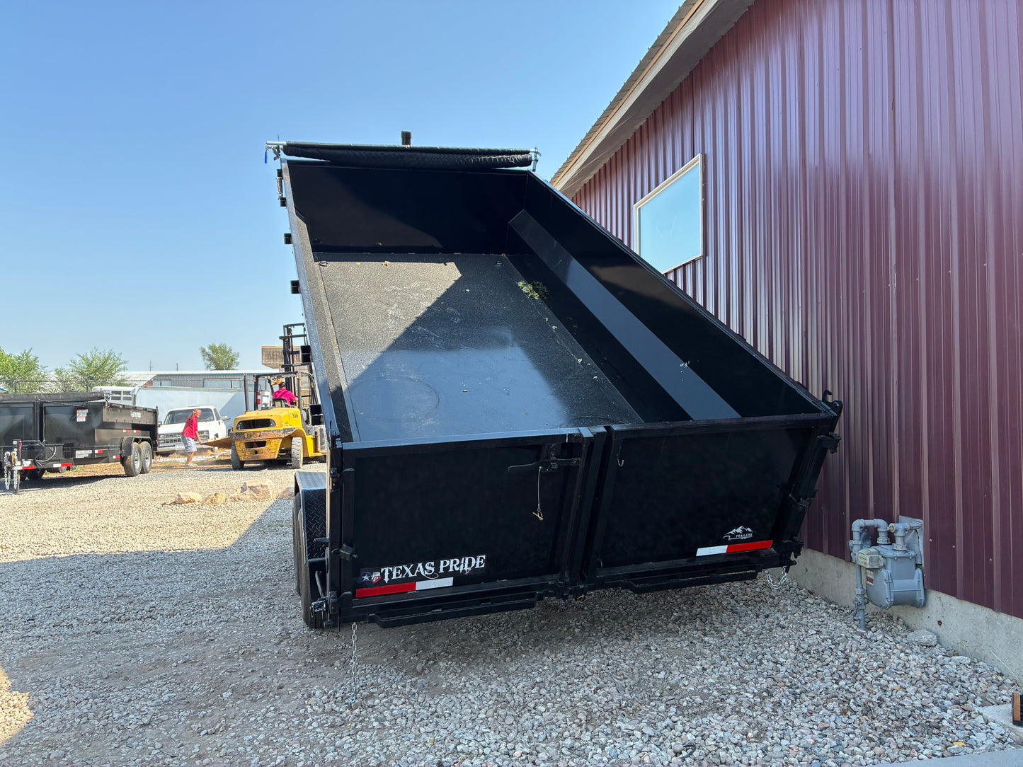 2025 Texas Pride 7x16x3 16k BP Dump