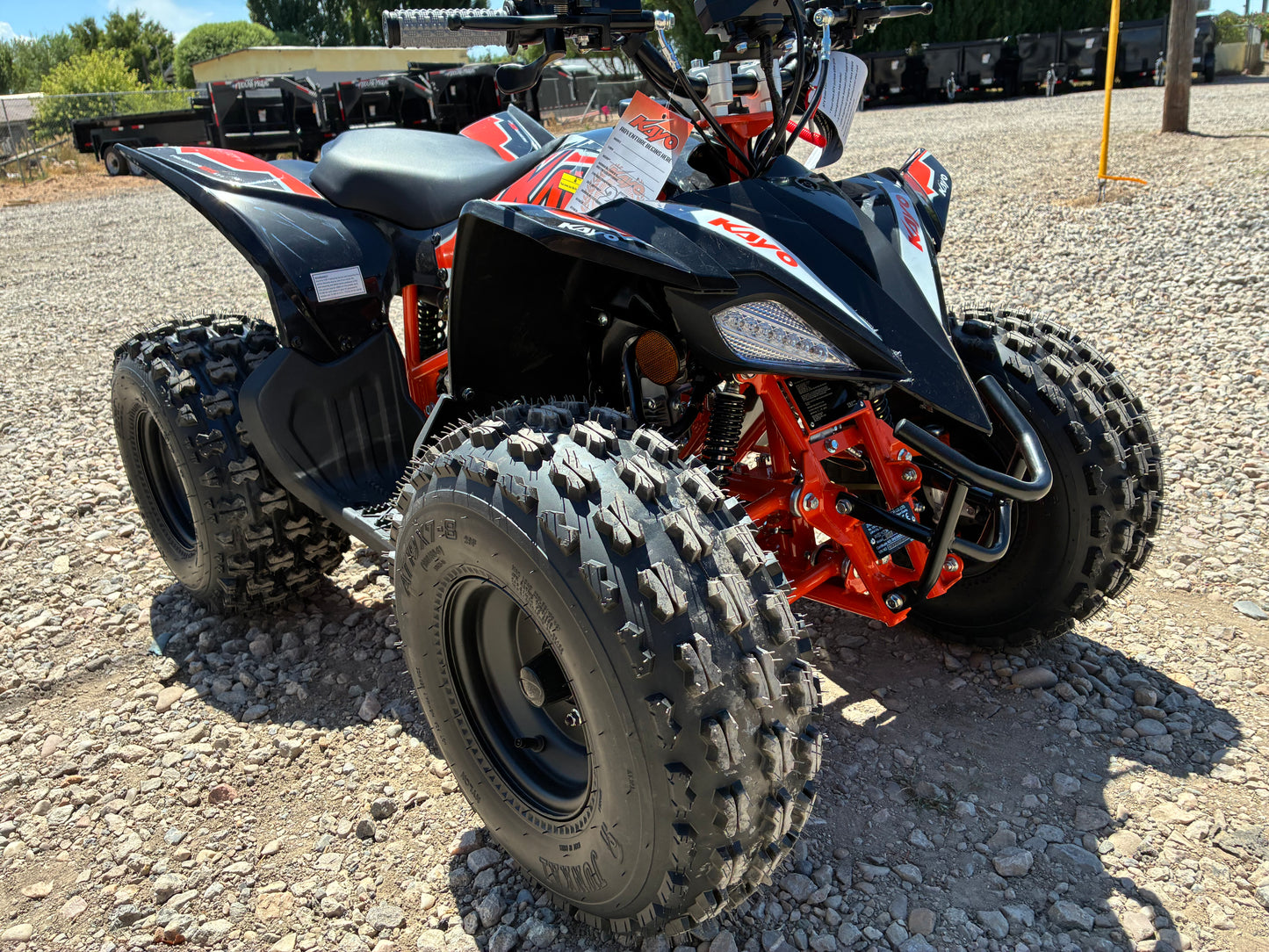 2025 Kayo Predator 125 EFI Black