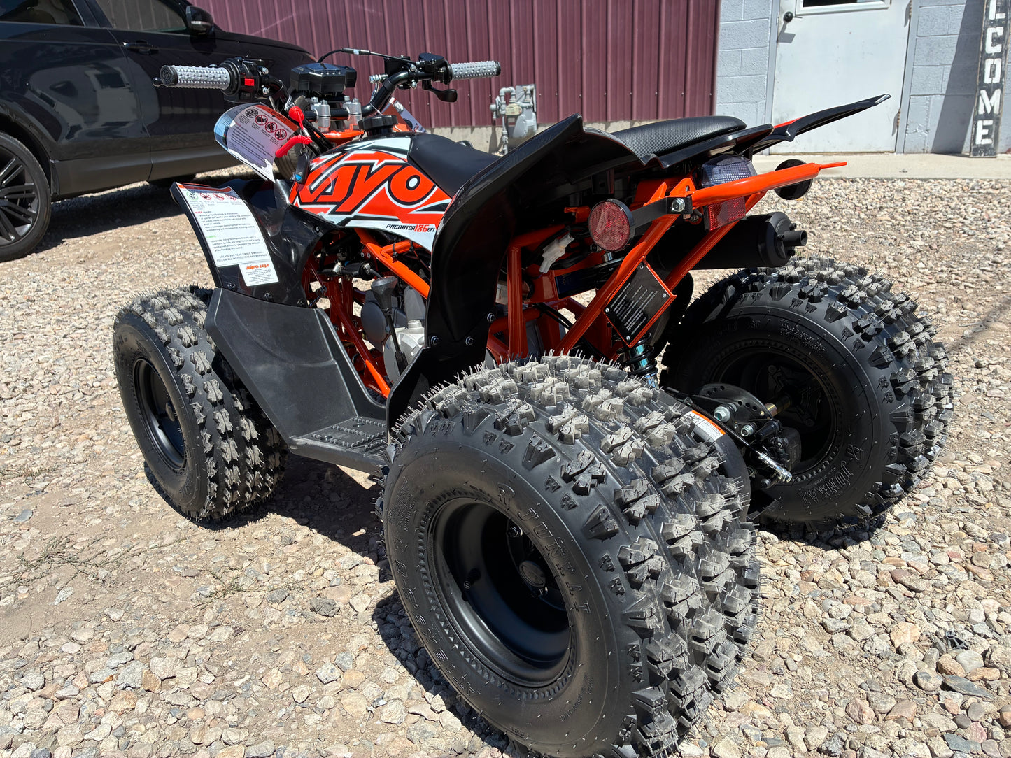 2025 Kayo Predator 125 EFI Black