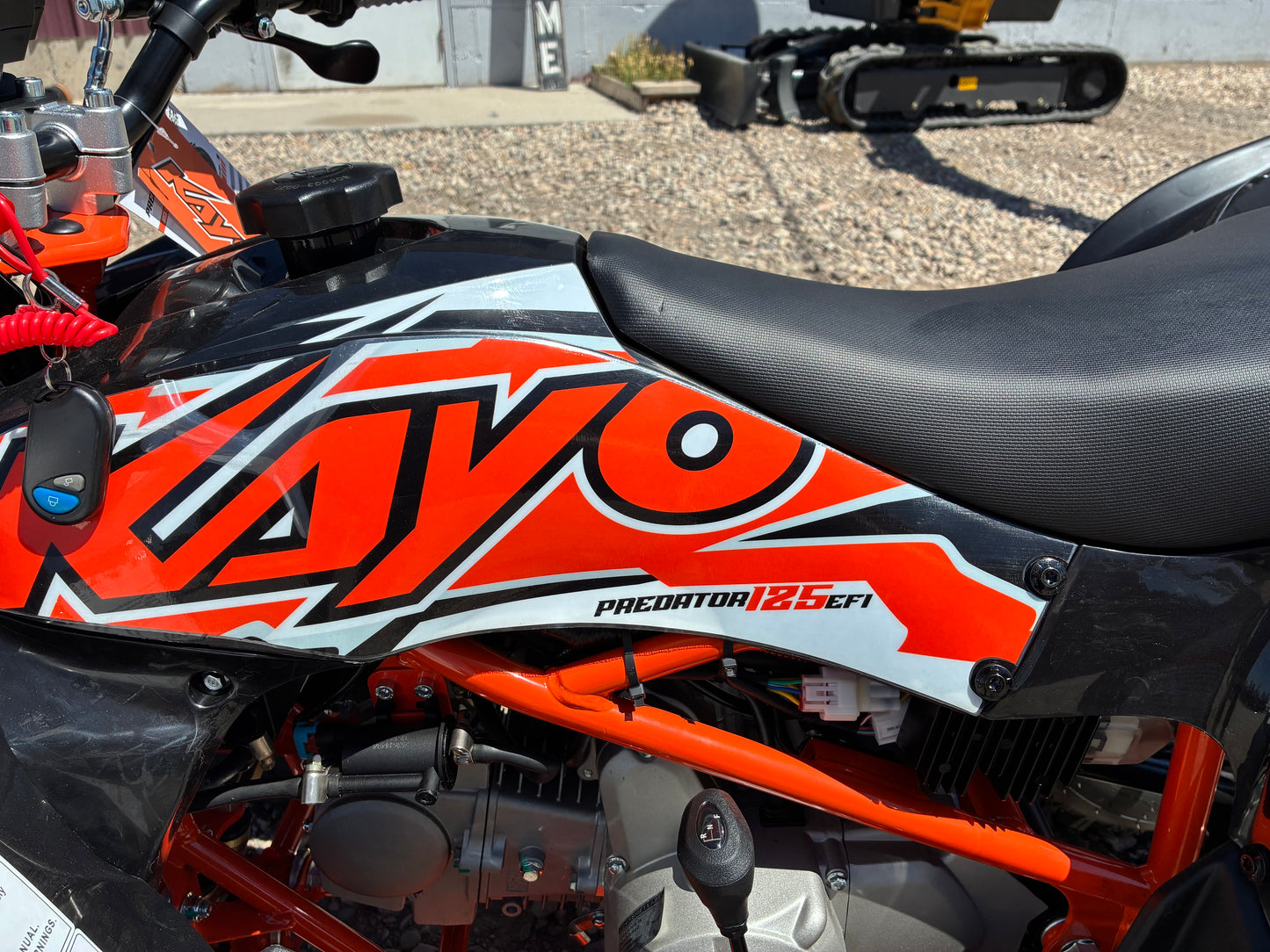 2025 Kayo Predator 125 EFI Black
