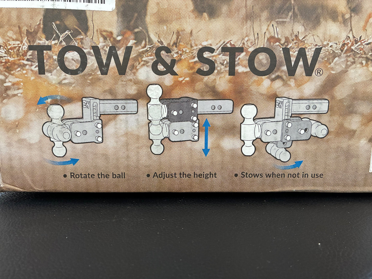 Drop Hitch Tri-ball 2" Receiver