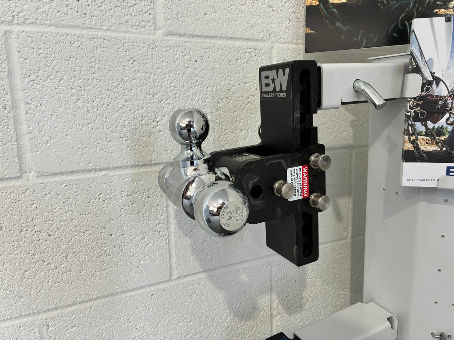 Drop Hitch Tri-ball 2" Receiver