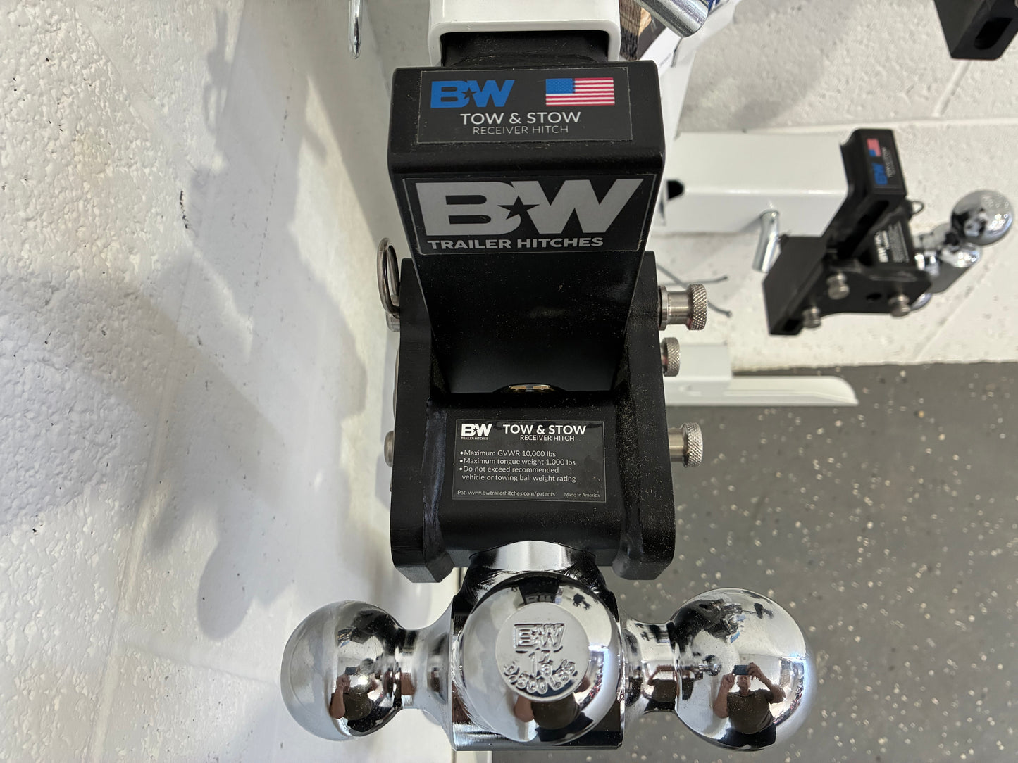 Drop Hitch Tri-ball 2" Receiver