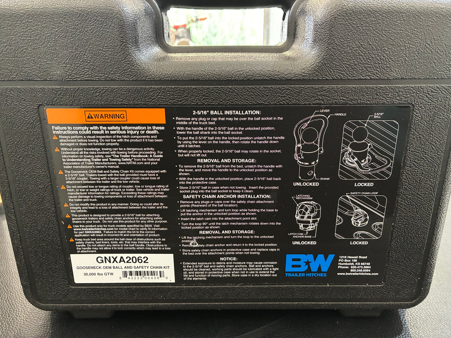 2-5/16" Gooseneck Ball OEM (Ram)