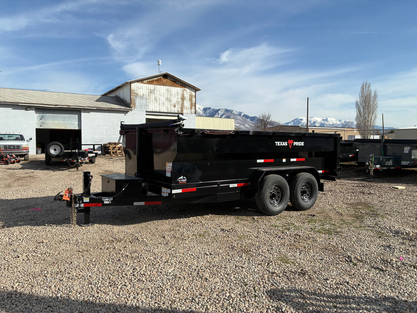 2026 Texas Pride 7x14x3 16k BP Dump