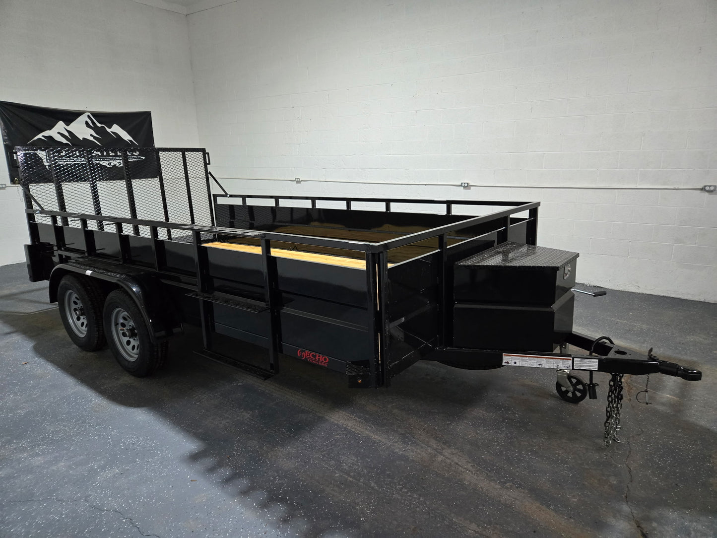 2026 Echo 7x14 Landscape Trailer