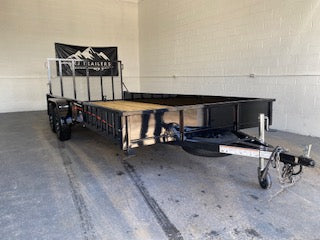 2025 Echo 7x17 Tandem Axle w/Side Ramps