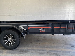 2025 Echo 7x17 Tandem Axle w/Side Ramps