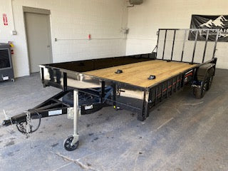 2025 Echo 7x17 Tandem Axle w/Side Ramps