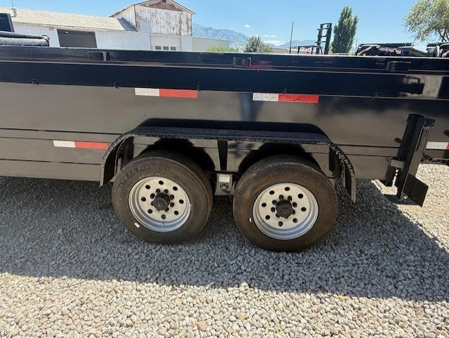 2025 Texas Pride7x16x2 18k GN Dump
