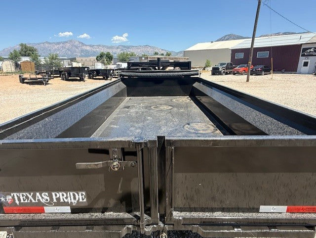 2025 Texas Pride7x16x2 18k GN Dump