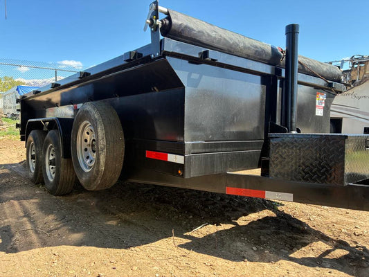 2025 Texas Pride 7x14x2 14k BP Dump