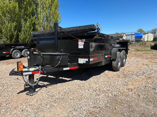 2025 Texas Pride 7x14x2 16k BP Dump