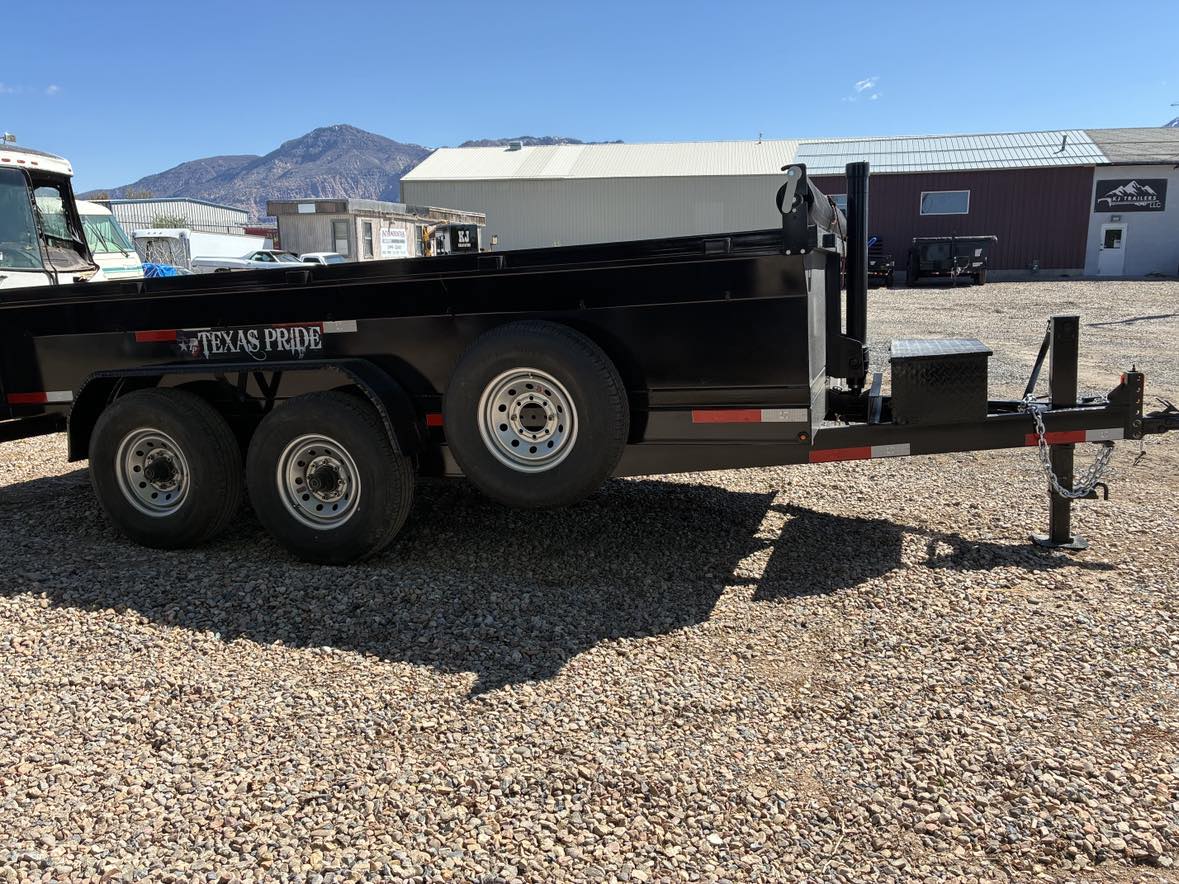 2026 Texas Pride 7x14x2 16k BP Dump W/OPTIONS