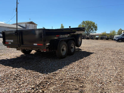 2025 Texas Pride 7x14x2 16k BP Dump