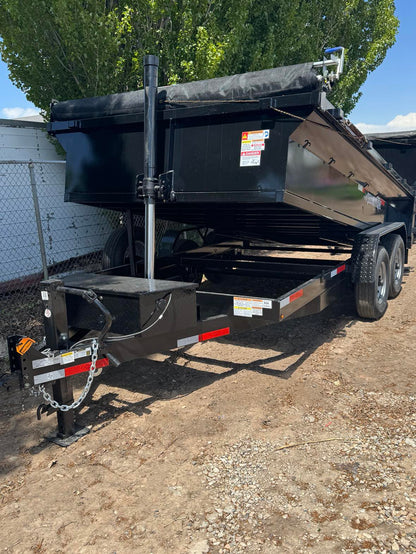 2025 Texas Pride 7x14x2 16k BP Dump