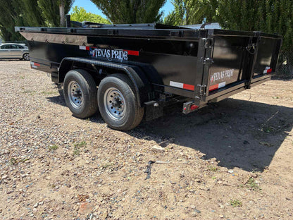 2025 Texas Pride 7x14x2 14k BP Dump