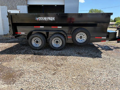 2025 Texas Pride 7x14x3 16k BP Dump