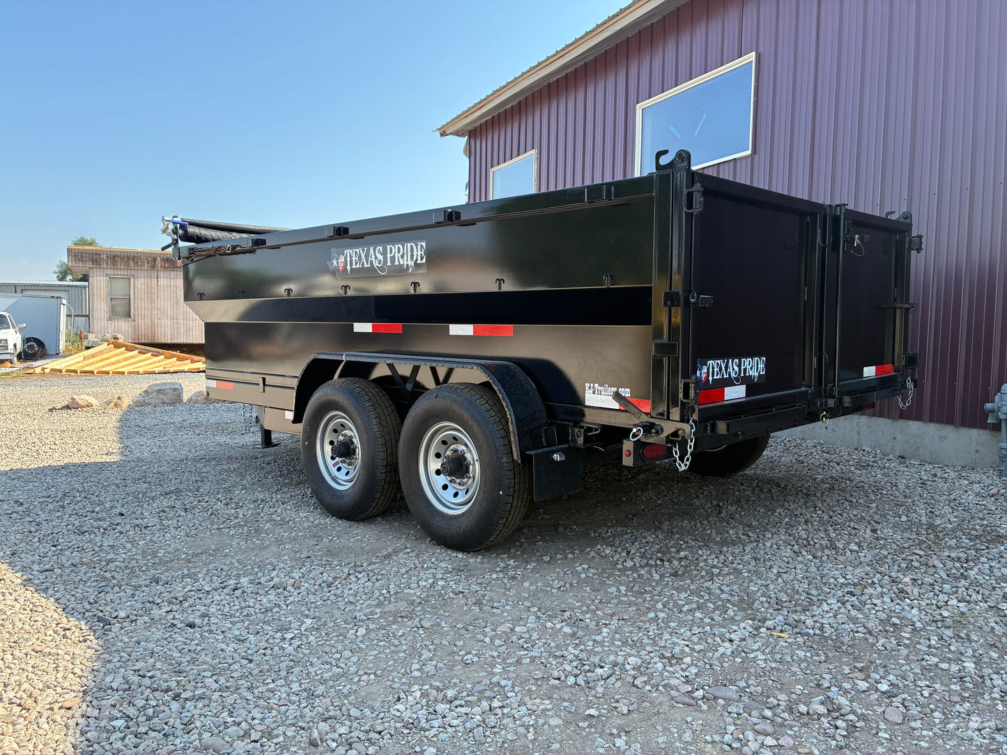 2025 Texas Pride 7x14x3 16k BP Dump