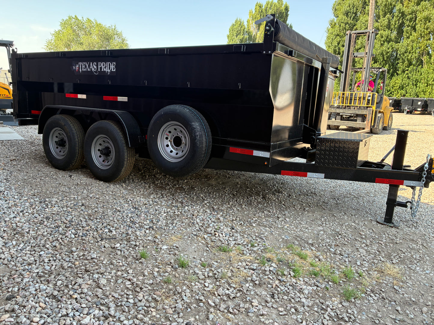 2025 Texas Pride 7x14x3 16k BP Dump