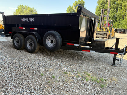 2025 Texas Pride 7x14x3 16k BP Dump