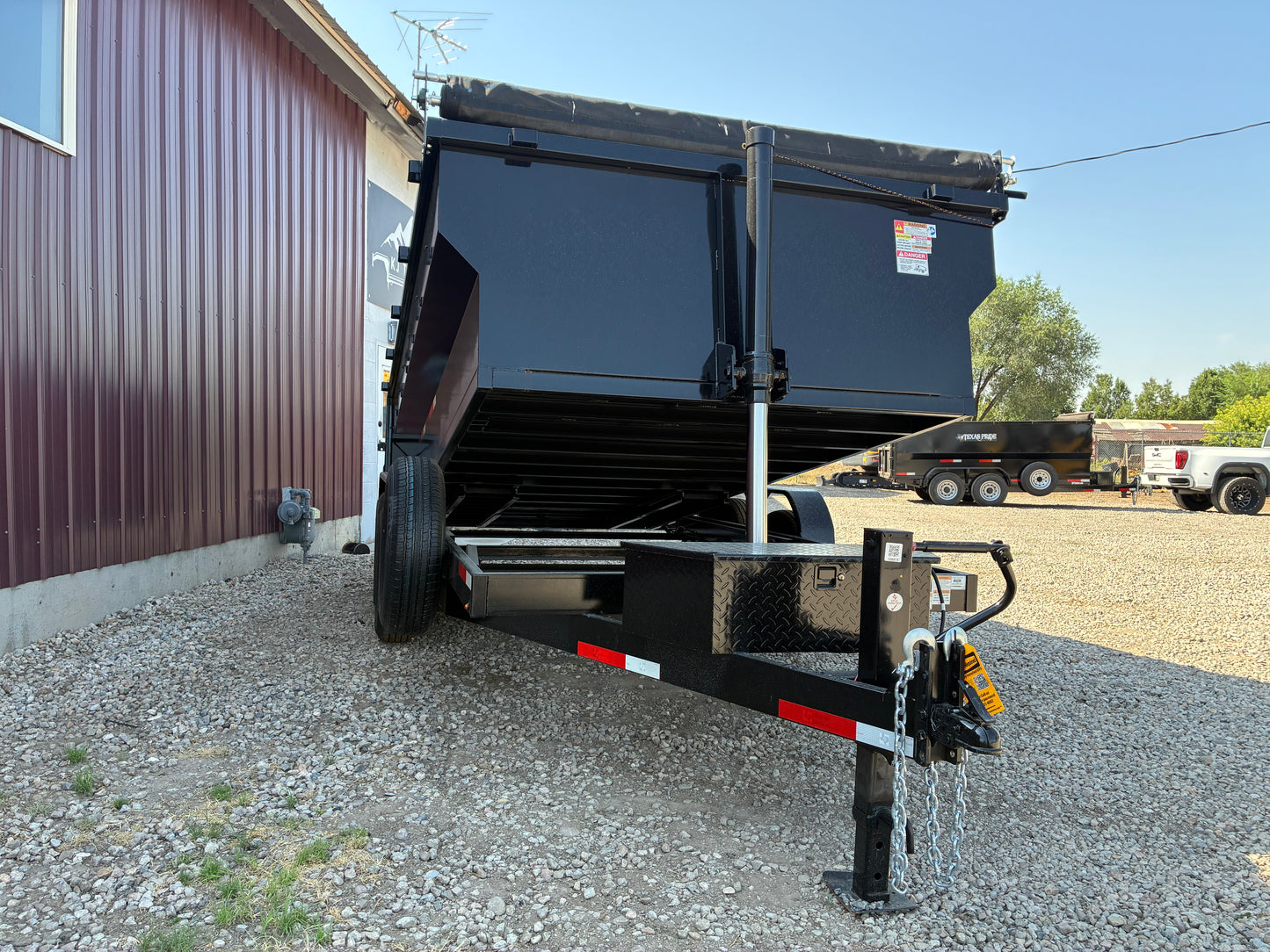 2026 Texas Pride 7x14x3 16k BP Dump