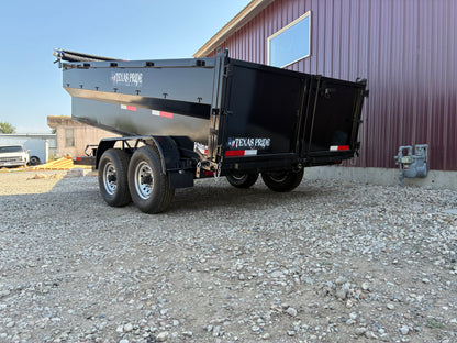 2025 Texas Pride 7x14x3 16k BP Dump