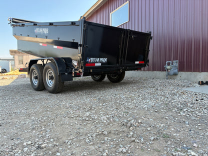 2025 Texas Pride 7x14x3 16k BP Dump