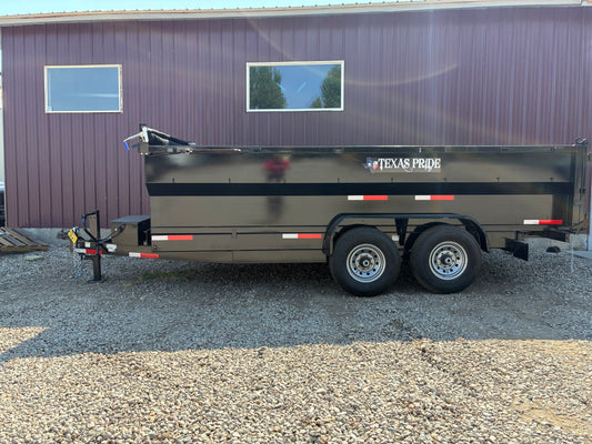 2025 Texas Pride 7x16x3 16k BP Dump