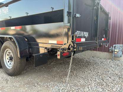 2026 Texas Pride 7x14x2 16k BP Dump W/OPTIONS