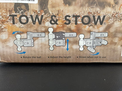 Drop Hitch Tri-ball 2" Receiver