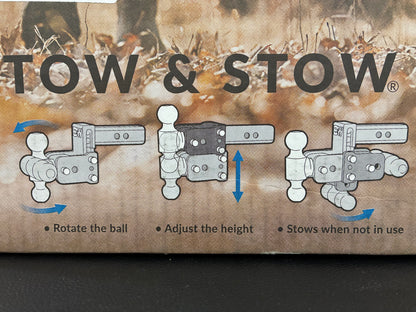 Drop Hitch Dual-ball 2-1/2" Receiver