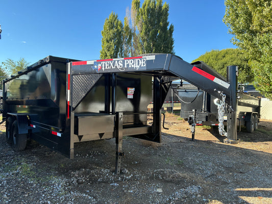 2025 Texas Pride 7x16x4 16k GN Dump No Tarp