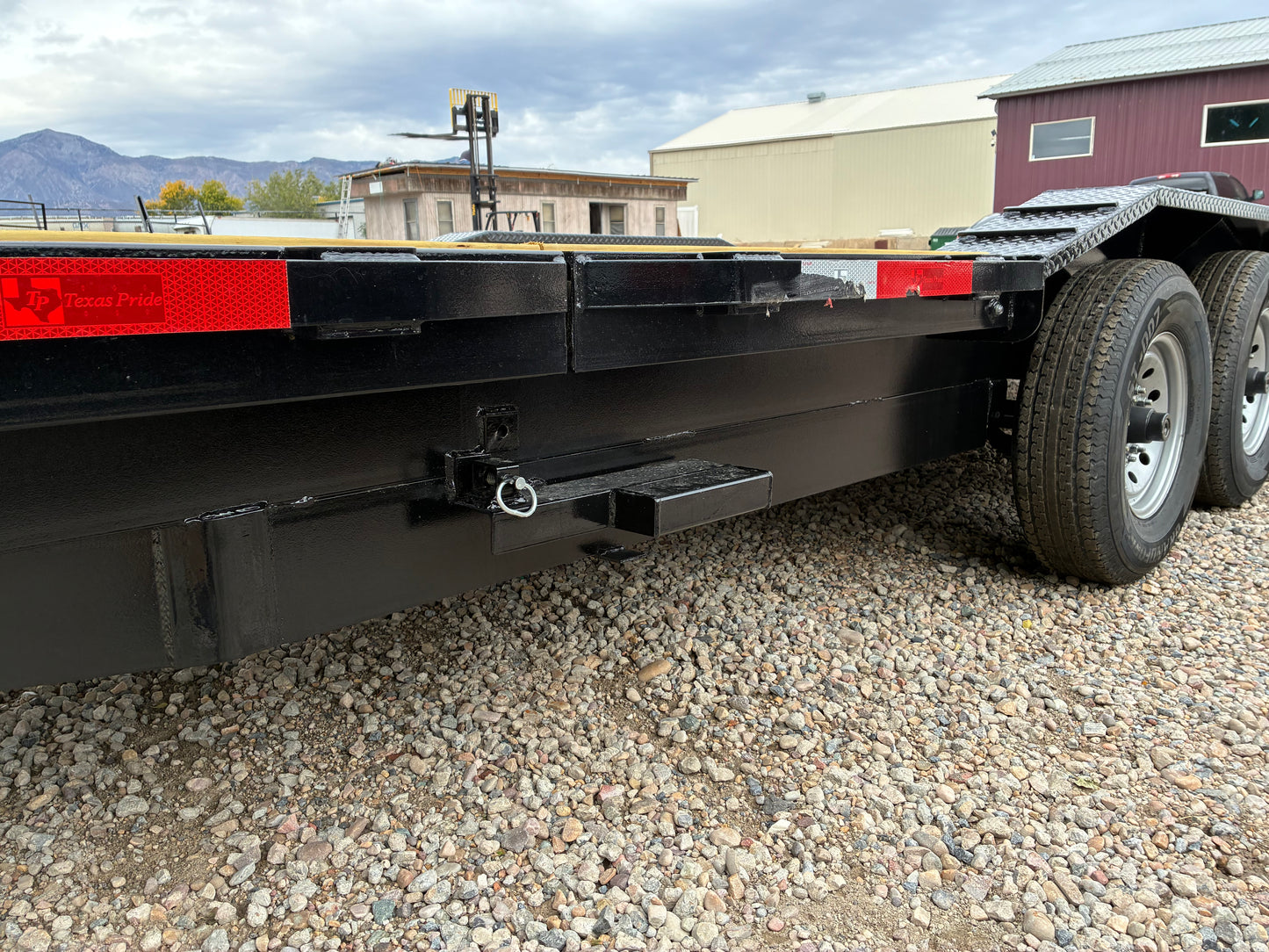 2026 Texas Pride 14k Wide Deck Lowboy Gravity Tilt BP Trailer