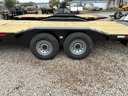 2026 Texas Pride 16k Wide Deck Lowboy Gravity Tilt BP Trailer