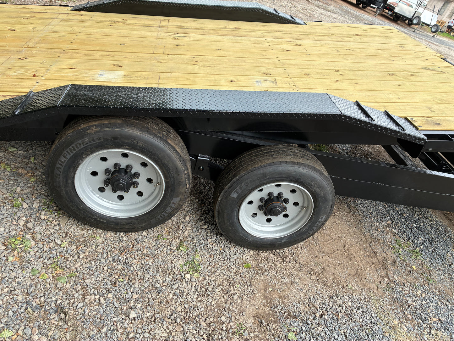 2026 Texas Pride 18k Wide Deck Lowboy Gravity Tilt BP Trailer GN