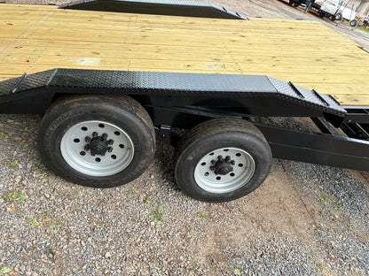 2026 Texas Pride 18k Wide Deck Lowboy Gravity Tilt BP Trailer GN