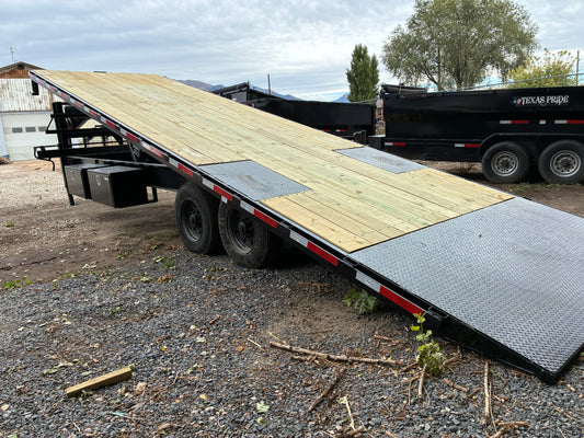 2026 Texas Pride Wide Deck Power Tilt  Trailer GN