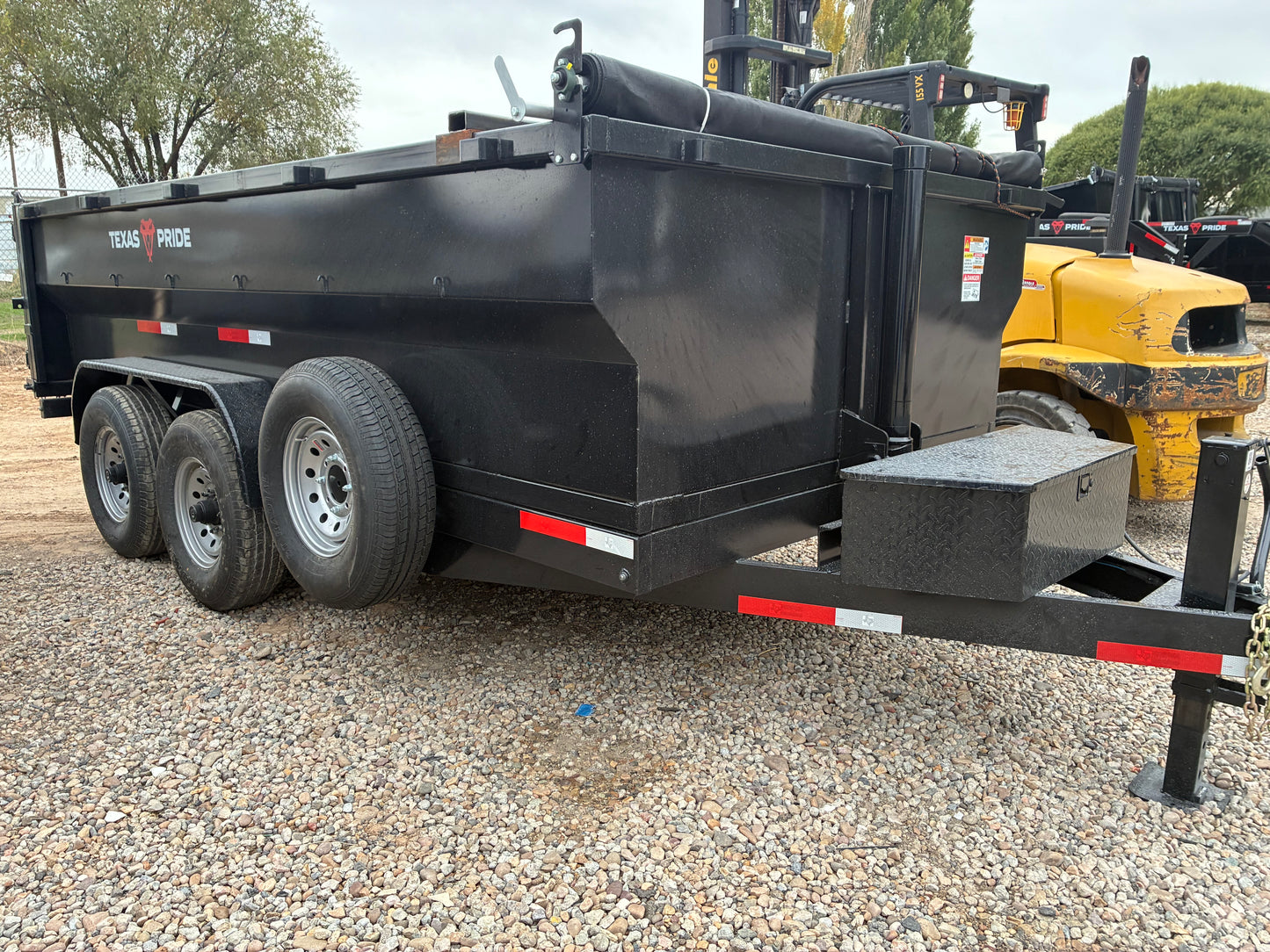 2026 Texas Pride 7x14x3 16k BP Dump